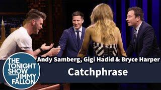 Catchphrase with Andy Samberg, Gigi Hadid and Bryce Harper