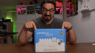 Günstiges Alarmsystem: AGSHome 9-teiliges Set (Unboxing + Installation + Ersteindruck)