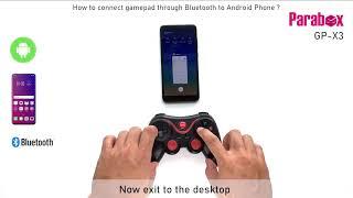 GP-X3 - How to connect Android Phone through Bluetooth # Gamepad # Malaysia # X3