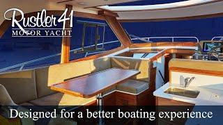 Rustler 41: Designed for a better boating experience