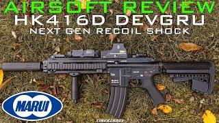 Airsoft Review #337 Tokyo Marui HK416D Devgru Custom Next Gen Recoil Shock EBBR [FR]