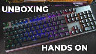 Cooler Master CK350 Gaming Mechanical Keyboard Unboxing & Hands On! (Brown Switch)