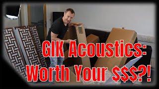 GIK Acoustics | Acoustic Panels & Diffuser Unboxing + Review