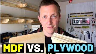 MDF VS. PLYWOOD (Which Is Better?? Pros + Cons!!)
