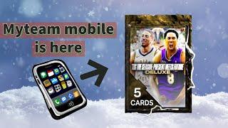 Opening Tis the Season Packs on NBA 2k24 Myteam MOBILE!