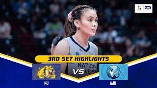 NU vs. AdU | SET 3 GAME HIGHLIGHTS | UAAP SEASON 87 WOMEN’S VOLLEYBALL | MARCH 12, 2025