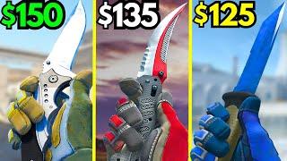 The BEST Budget Knives for Under $150 (CHEAP CS2 KNIFE SKINS 2024)