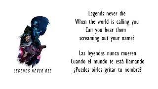 Legends Never Die (ft. Against The Current) - Letra inglés traducida al español || Worlds 2017 - LoL