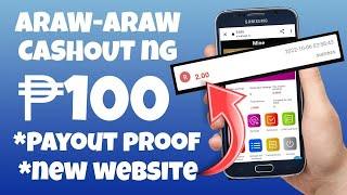 ₱100 Pesos Cashout Araw-araw! Instant Payout Sa New Website Nato | How To Make Money Online