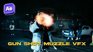 Testing Muzzle Flashes VFX with Free Plugin adobe after effects