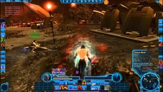 SWTOR Sith Juggernaut (Level 55) vs (Level 55) Sith Assassin Dueling (Darkness)