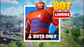 *NEW* How To Get BOT Lobbies in Fortnite Chapter 6!  (Fortnite Bot Lobby Tutorial)