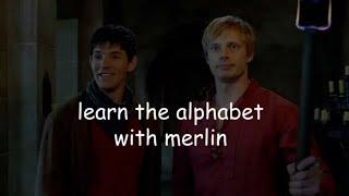 learn the alphabet with merlin