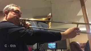 How to play Happy Birthday on Trombone