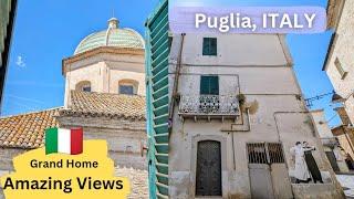 Unbelievable Views! Grand Home with Large Terrace, Balconies and Garage in Puglia Close to Beaches