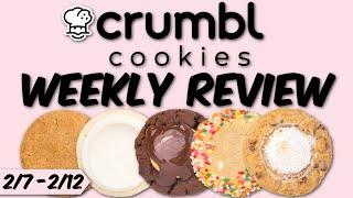 Crumbl Cookies 2/7-2/12 Weekly Review