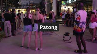 Patong, Phuket, Thailand (4K Night time Walking Tour)