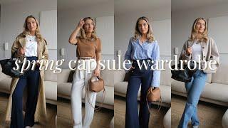 SPRING CAPSULE WARDROBE 2024 | 22 ESSENTIAL BASICS FOR SPRING