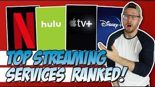 Top 6 Streaming Services Ranked! (Netflix to Hulu to Amazon Prime to Disney+)