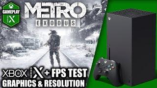 Metro Exodus - Xbox Series X Gameplay + FPS Test