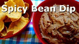 Spicy Bean Dip from Scratch