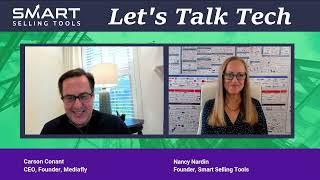 Let's Talk Tech with Carson Conant, Mediafly, and Nancy Nardin, Smart Selling Tools