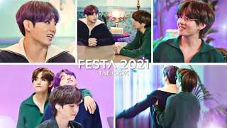 taekook moments (bts festa 2021)