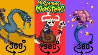 Talactic & Amoniterium & Loch Nitt & Chordyrid / 360 (My Singing Monsters)