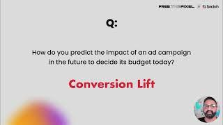 Why do you need to understand conversion lift and how does it help manage ad budget?