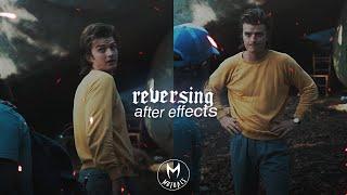 how to reverse ; after effects