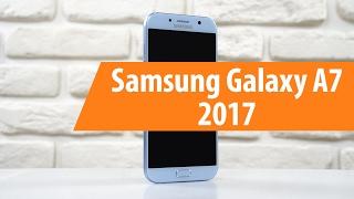 Распаковка Samsung Galaxy A7 2017 / Unboxing Samsung Galaxy A7 2017