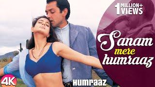 Sanam Mere Humraaz - 4K | Bobby Deol & Amisha Patel | Kumar Sanu & Alka Yagnik | Hindi Romantic Song