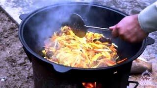 Pilafs in Tashkent. Family pilaf. How Uzbek families cook pilaf.