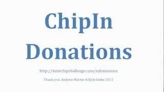 ChipIn Donations - MintChip Challenge 2012