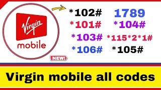 Virgin sim all codes | virgin sim number check | virgin mobile all secret code saudi arabia | virgin