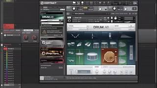 Setup - Playing a Kontakt Kit on Maschine pads