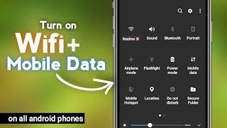 How to use wifi and mobile data at same time || How to use wifi and 4g data at same time.