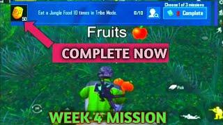 Eat A Jungle Food 10 Times In Tribe Mode PUBG Mobile Mission | Pubg New Tribe Mode