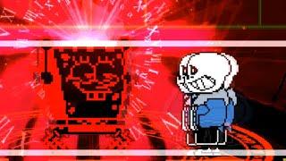 Mugen Battle #547 Killer SpongeBob & Ultimate Bad Time Sans Arcade Mode