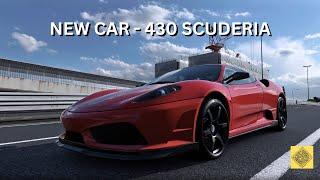 New Car - Ferrari 430 SCUDERIA - GT7 Update 1.49