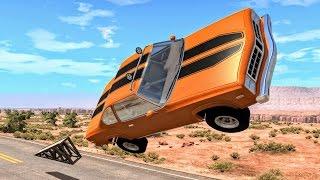 Car Flips & Cliff Drops #1 – BeamNG Drive