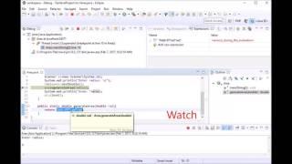 Eclipse Debugging Tutorial