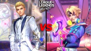 Lovestruck Ezreal VS Crystal Rose Ezreal : Skin Comparison | Wildrift