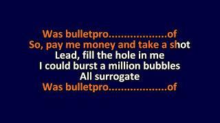 Radiohead - Bullet Proof... I Wish I Was - Karaoke Instrumental Lyrics - ObsKure