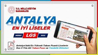 Antalya'daki En İyi Liseler | Hedef #LGS2022