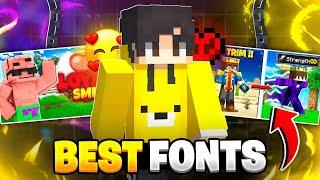  Trending FONTS PACK For Minecraft Videos & Thumbnails ( Don't Miss )