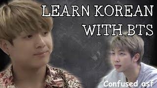 LEARN KOREAN WITH BTS #1