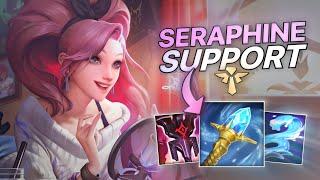 HOW TO PLAY NEW SERAPHINE SUPPORT! (SEASON 14 GAMEPLAY)
