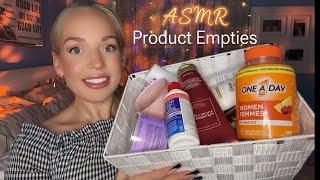 ASMR Product EmptiesTapping and scratching on perfume bottles, makeup, candles and MORE!