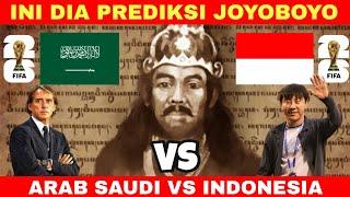 STY OPTIMIS ‼️INDONESIA VS ARAB SAUDI KUALIFIKASI PIALA DUNIA ZONA ASIA ROUND 3 - PREDIKSI TIMNAS